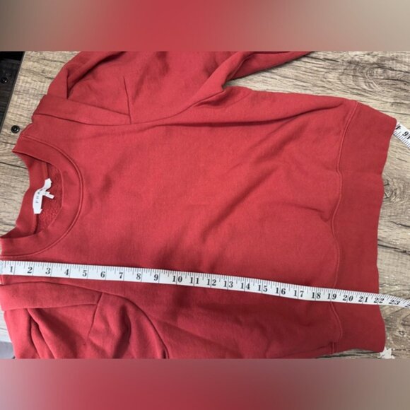 FRAMEPleated Panel Sweatshirt size small - Picture 6 of 7